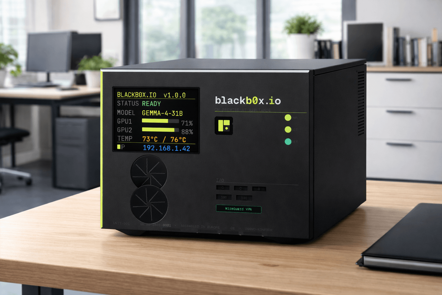 blackb0x AI appliance